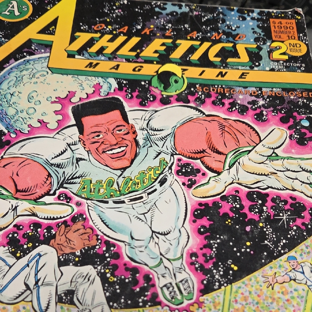 Ricky Henderson Coin And Offical Game Program